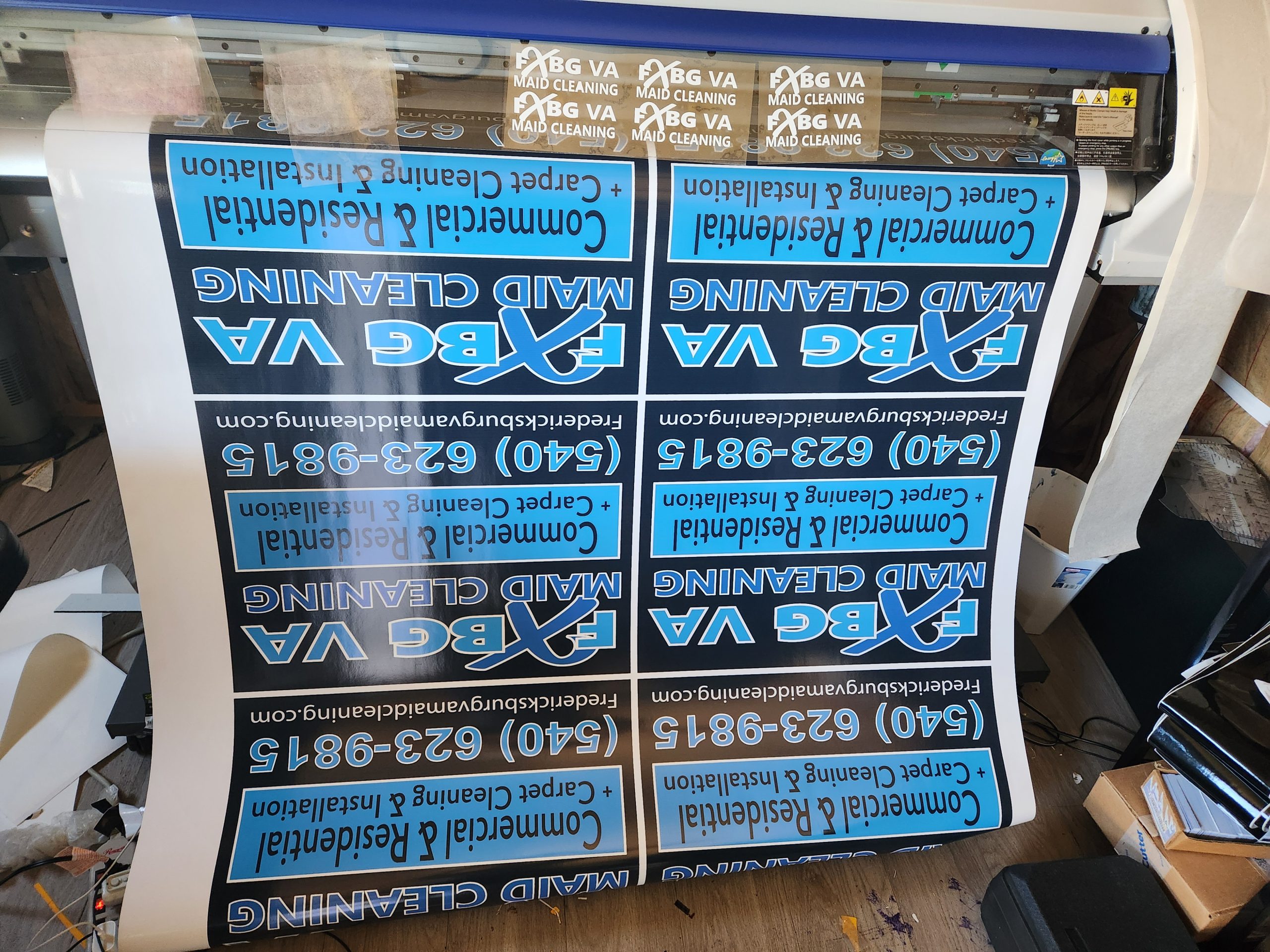 Maid Cleaning Fredericksburg VA Yard Signs Maid Cleaning Fredericksburg VA Yard Signs