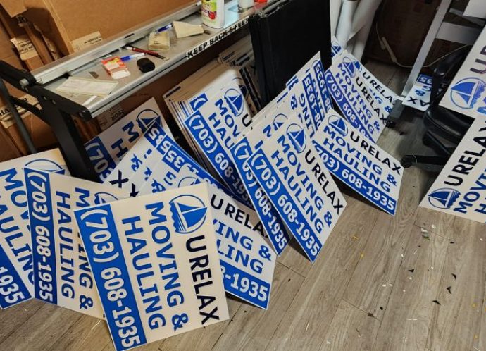 URelax Moving Company Maryland Yard Signs (6)